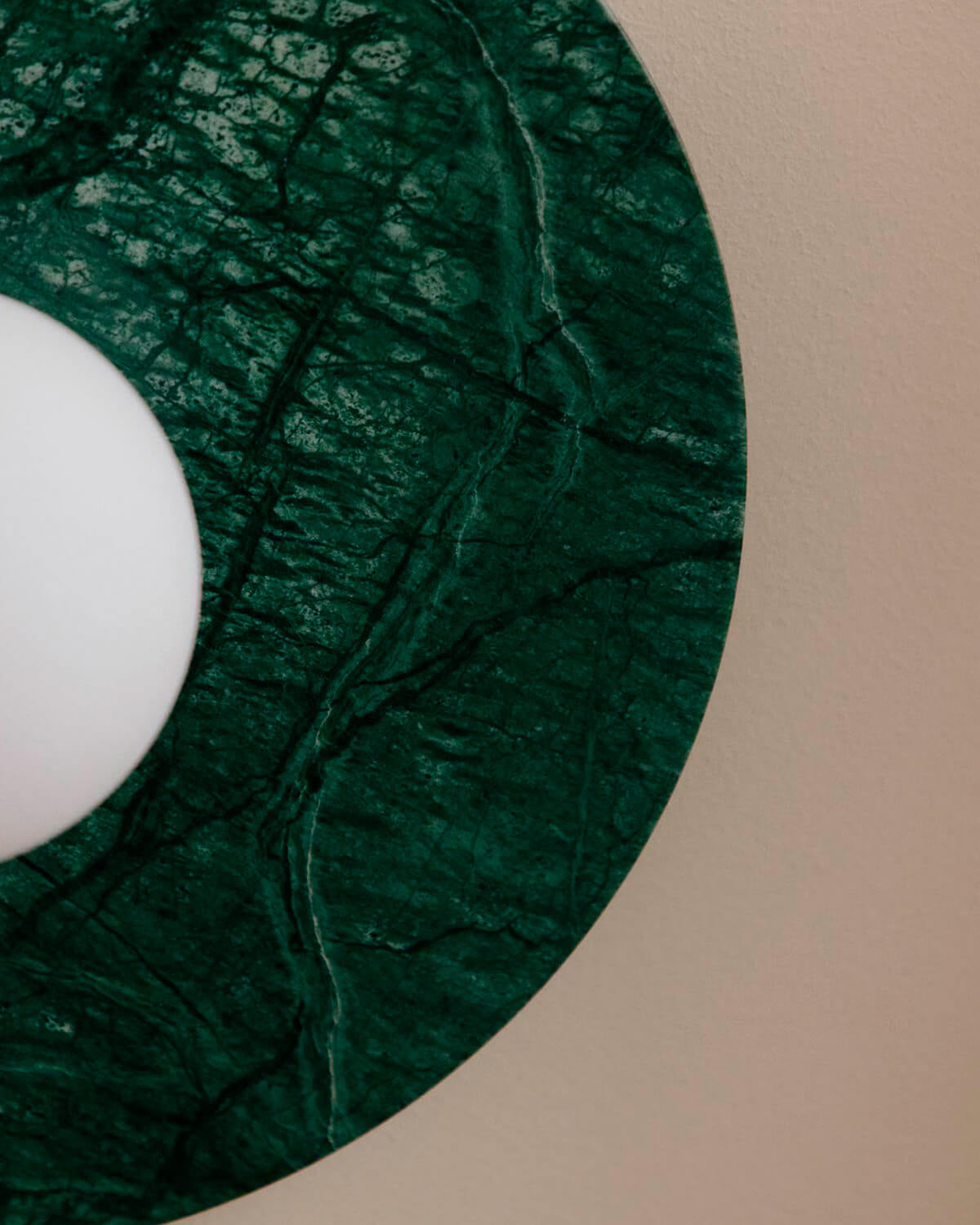 Lunas marble wall light