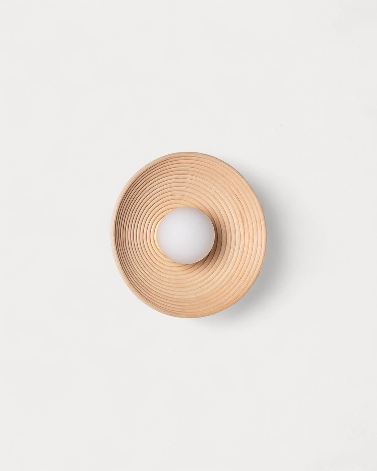 Rattan wall light Flowers
