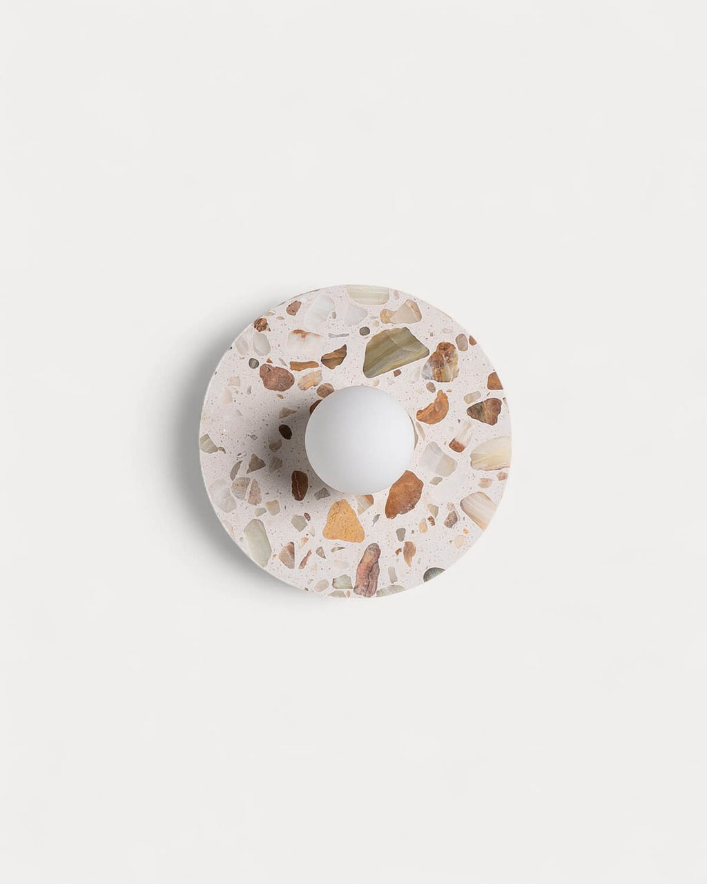 Lunas terrazzo wall light