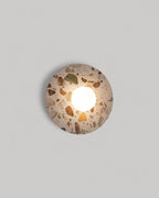 Lunas terrazzo wall light