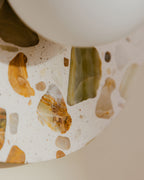 Lunas terrazzo wall light