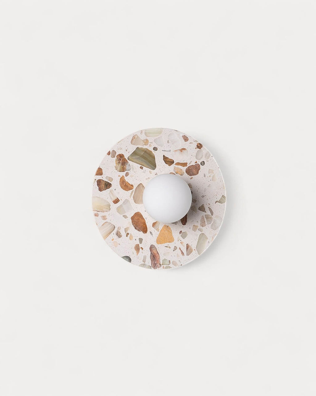 Lunas terrazzo wall light