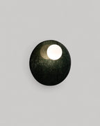Wall light with side sphere in Lunas marble