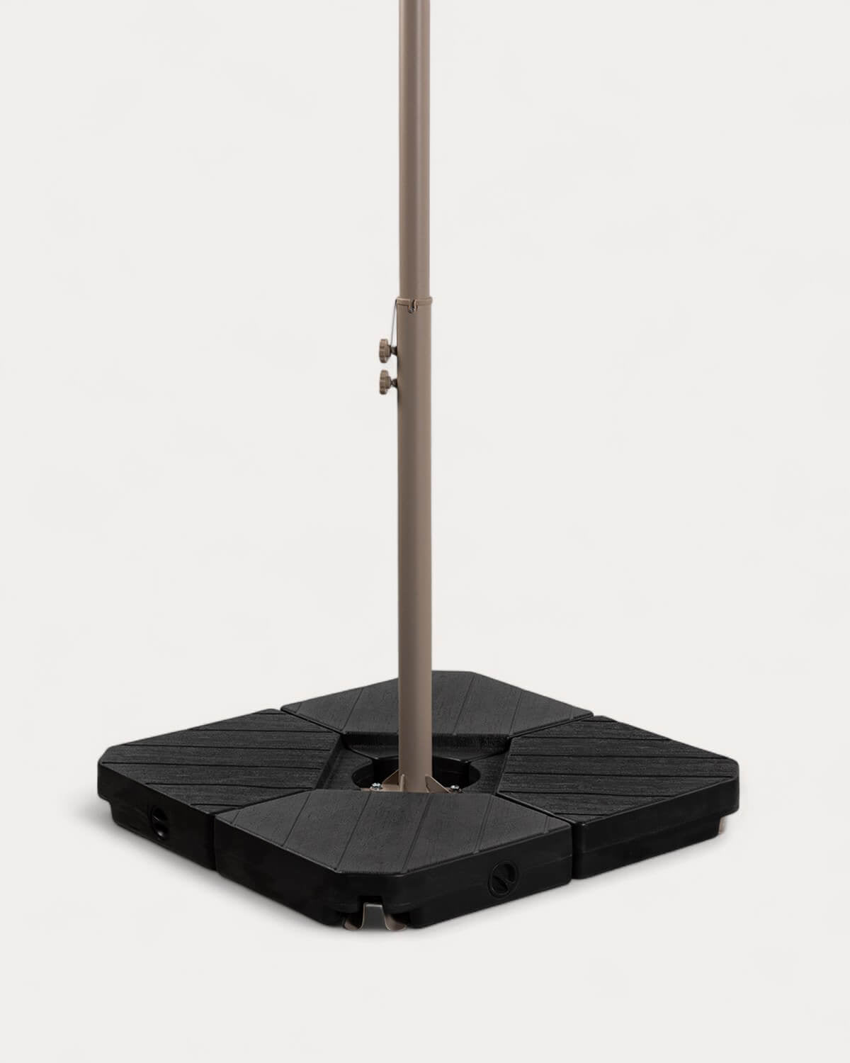 Breia ballastable polyethylene parasol base