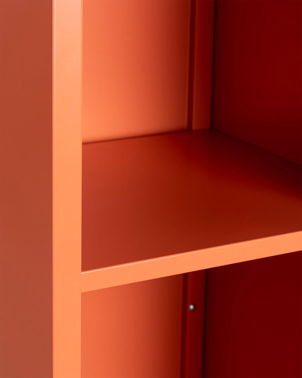 1-door buffet display case 137x38 cm in laminated steel and Soan glass