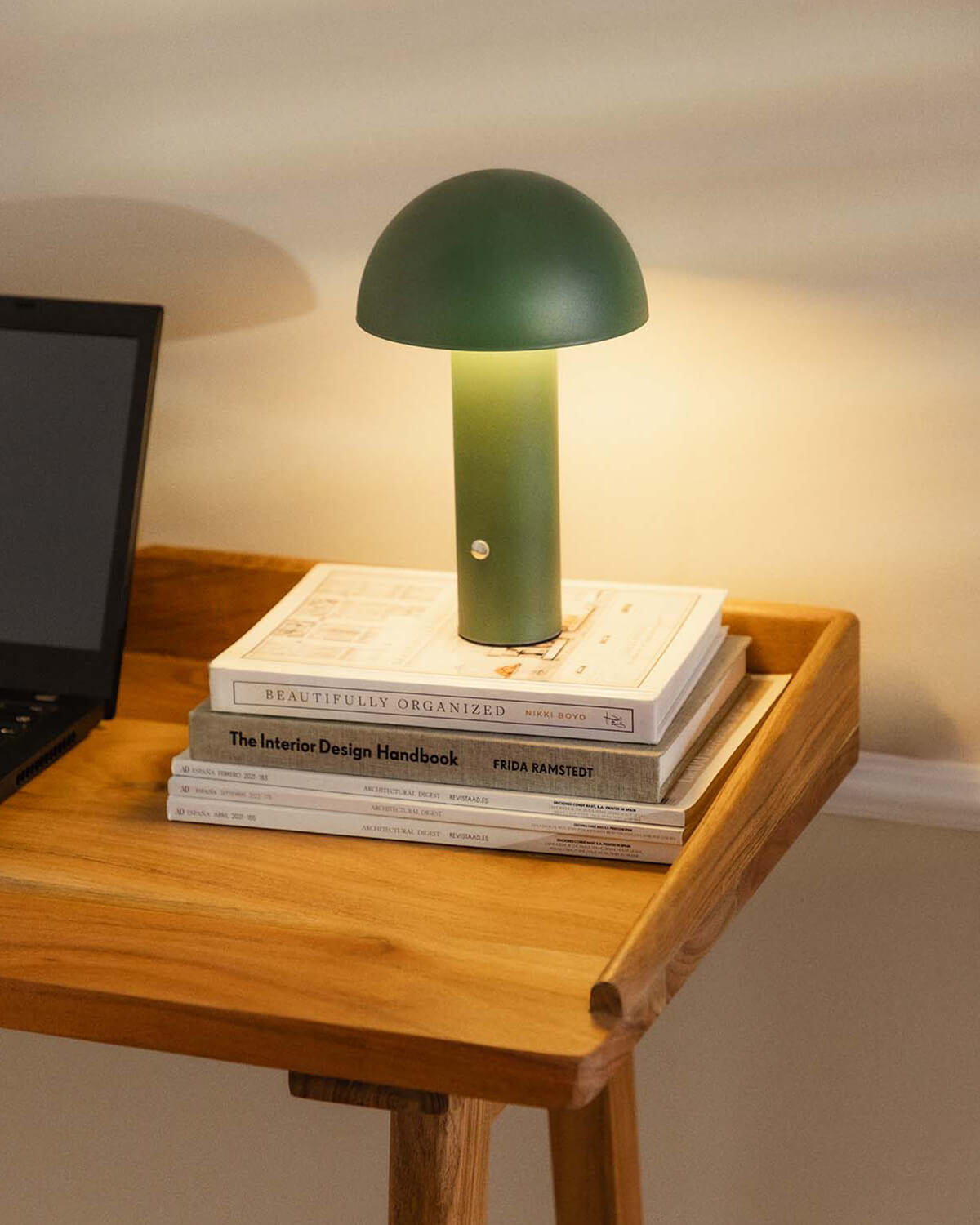 Rectangular acacia wood desk 99x45 cm Mateo