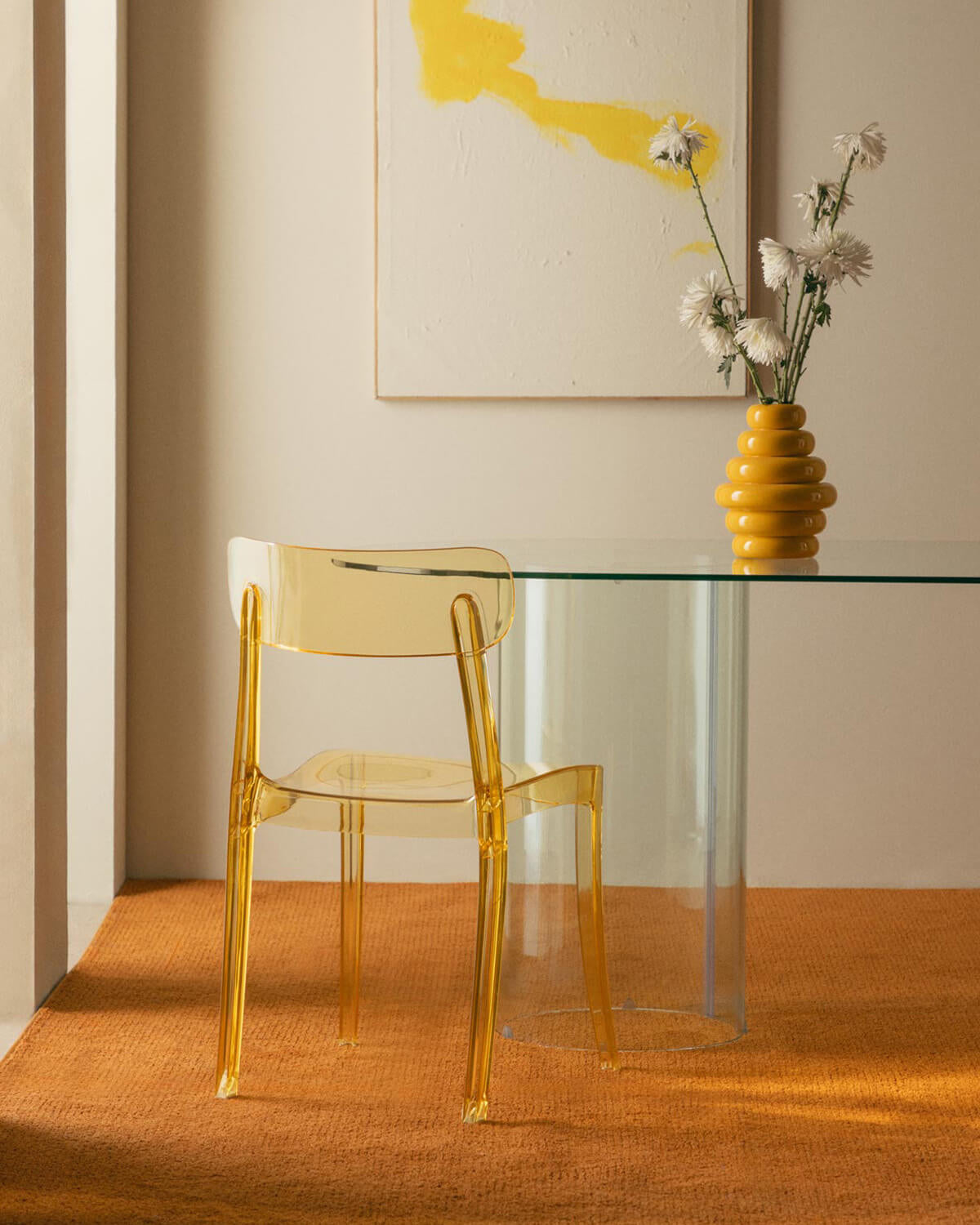 Arlet polycarbonate dining chair