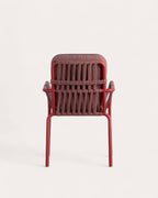 Drian aluminum and rope outdoor chair