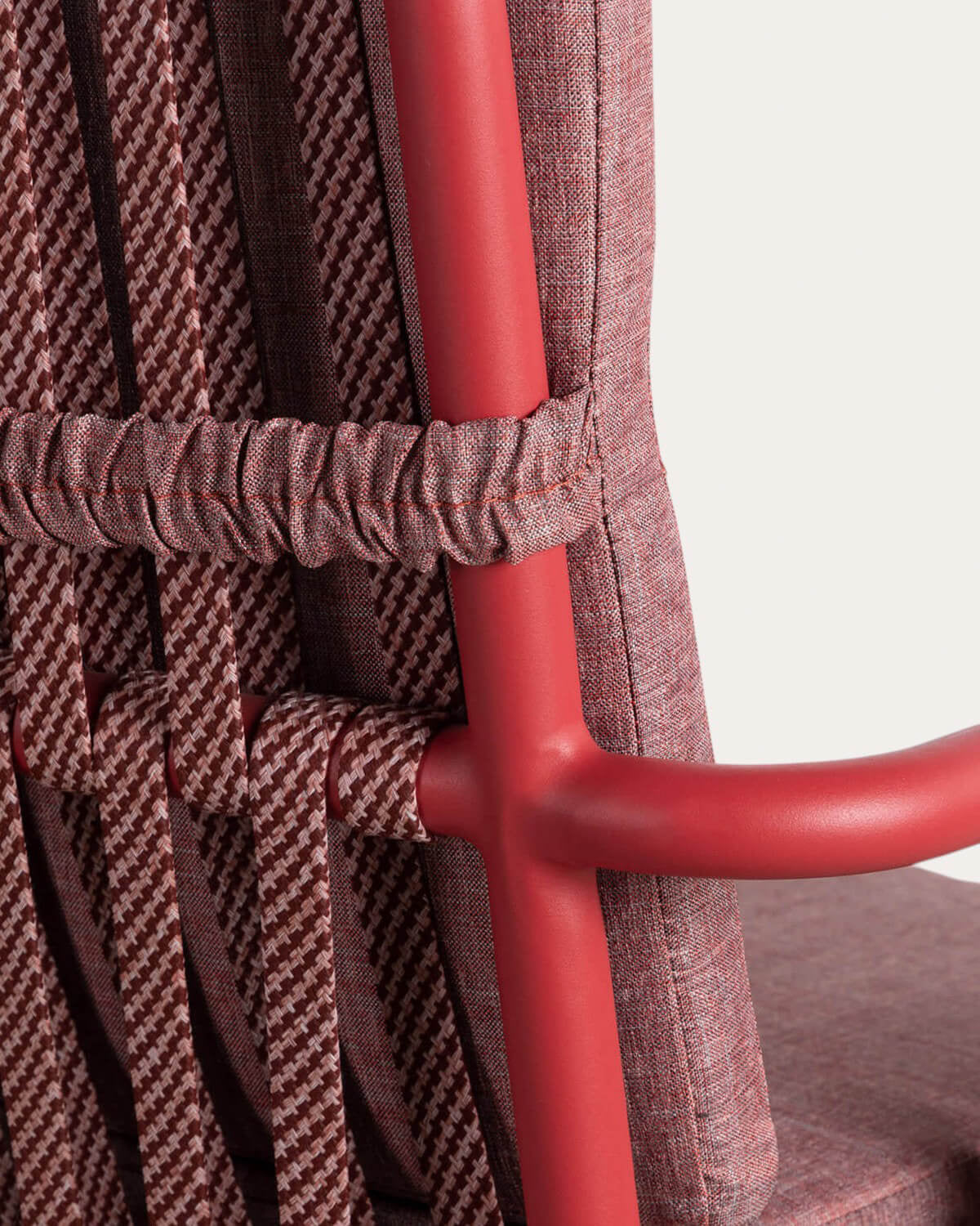Drian aluminum and rope outdoor chair