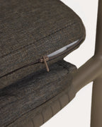 Drian aluminum and rope outdoor chair