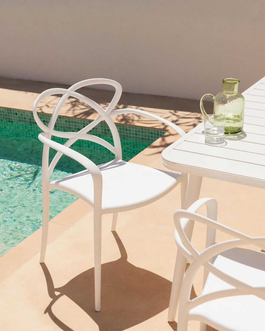 Cielo Outdoor Polypropylene Chair with Armrests