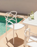 Cielo Outdoor Polypropylene Chair with Armrests