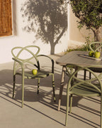 Cielo Outdoor Polypropylene Chair with Armrests