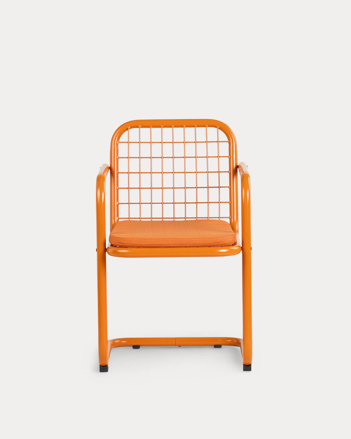Biaritz outdoor chair with metal armrests