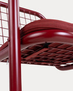 Biaritz outdoor chair with metal armrests