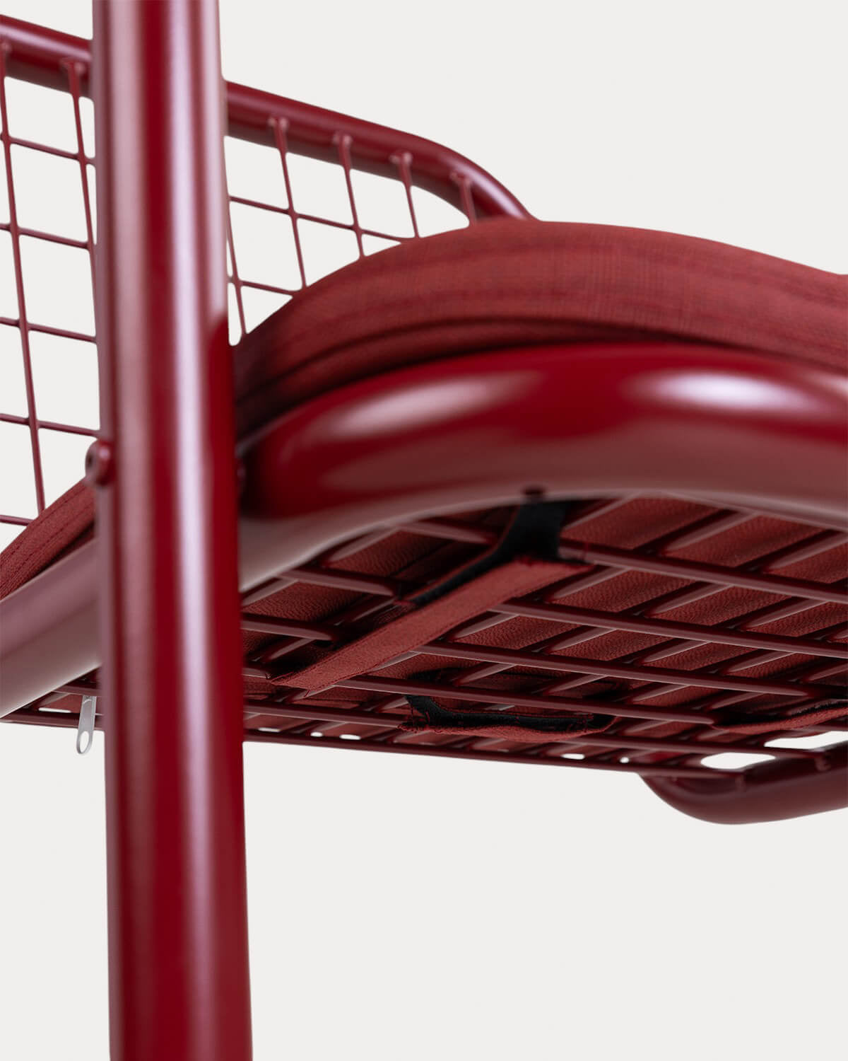 Biaritz outdoor chair with metal armrests