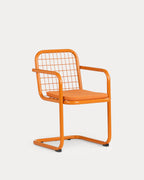 Biaritz dining chair with metal armrests