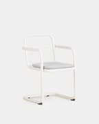 Biaritz dining chair with metal armrests