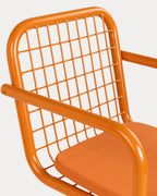 Biaritz dining chair with metal armrests