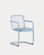 Biaritz dining chair with metal armrests