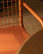 Biaritz dining chair with metal armrests