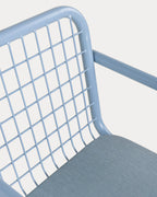 Biaritz dining chair with metal armrests