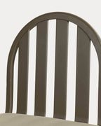 Llibet aluminum and fabric outdoor chair