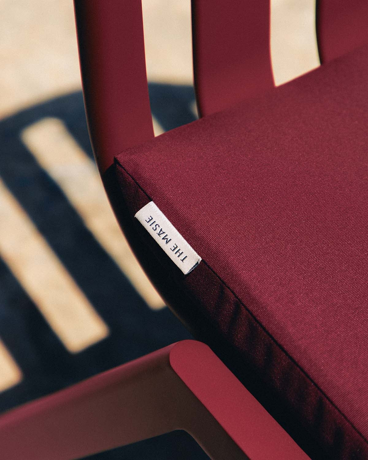 Llibet aluminum and fabric outdoor chair