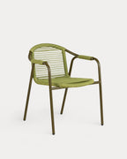 Murna Metal and Rope Dining Chair