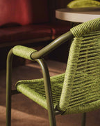 Murna Metal and Rope Dining Chair