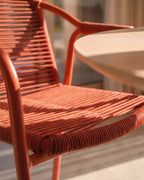 Murna Metal and Rope Dining Chair