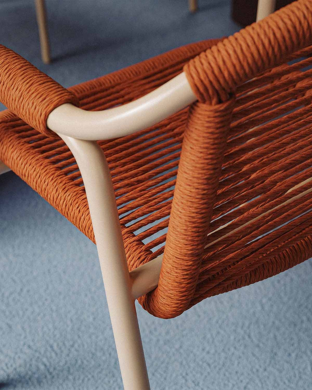 Murna Metal and Rope Dining Chair