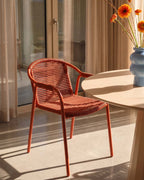 Murna Metal and Rope Dining Chair