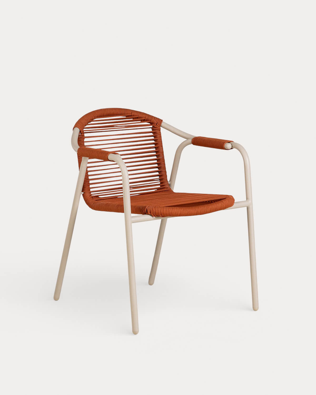 Murna Metal and Rope Dining Chair