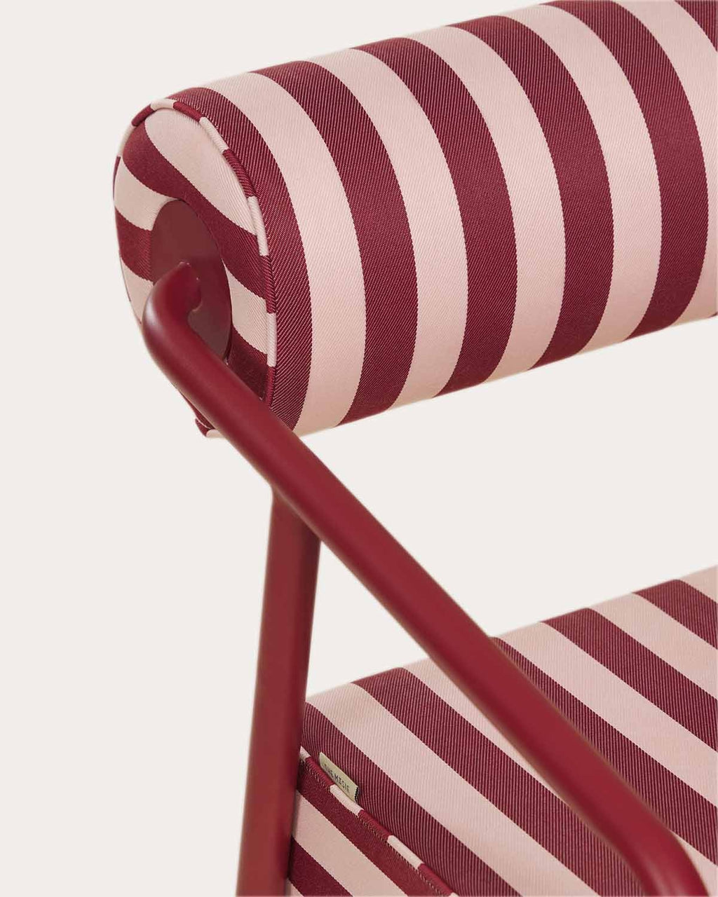 Mitha metal and fabric outdoor chair
