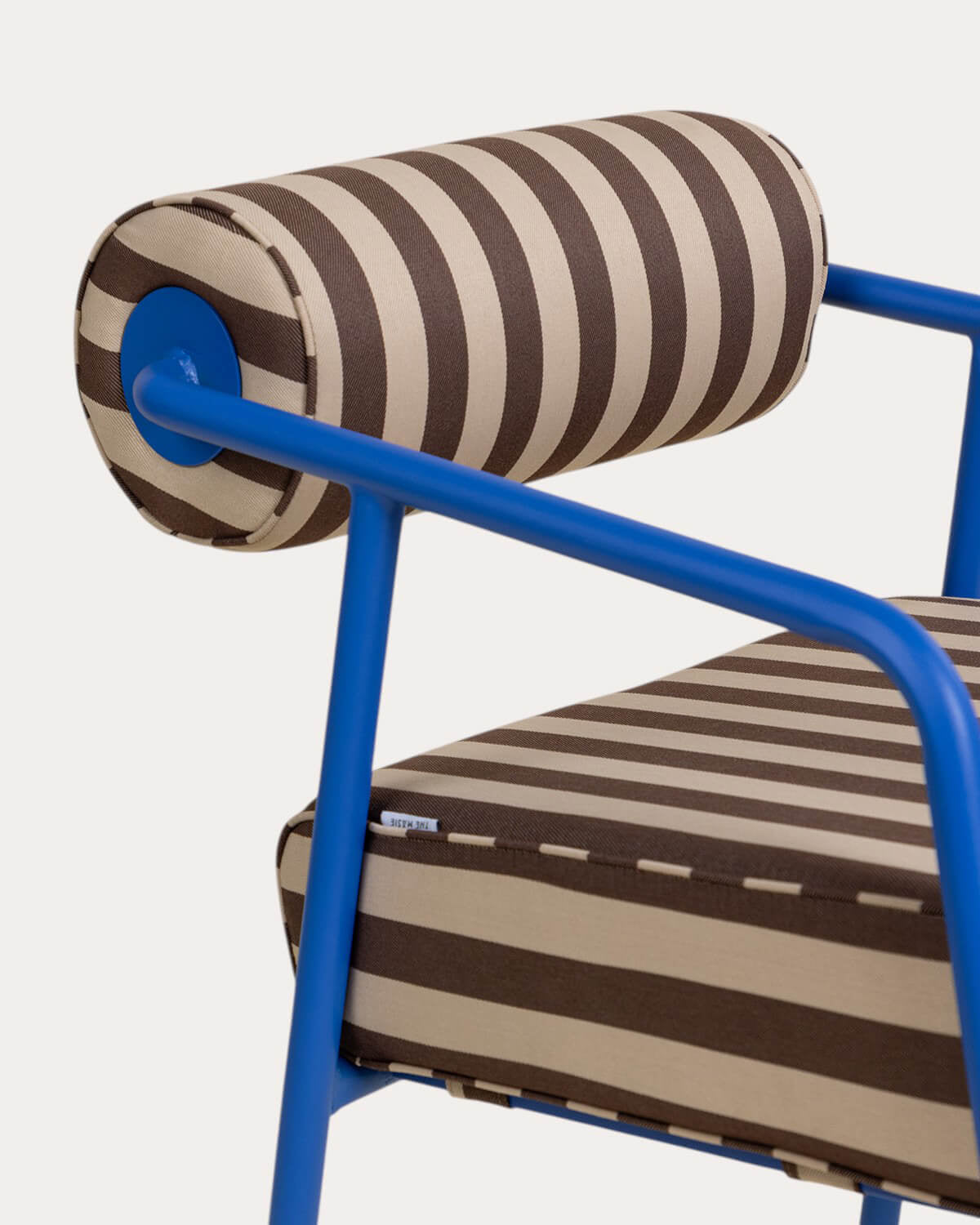 Mitha metal and fabric outdoor chair