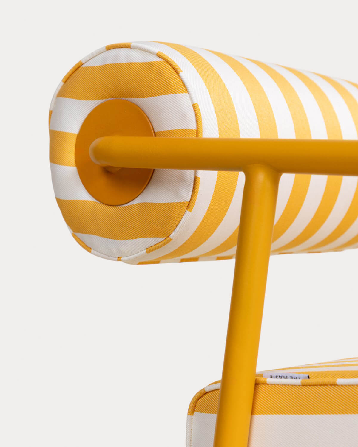 Mitha metal and fabric outdoor chair