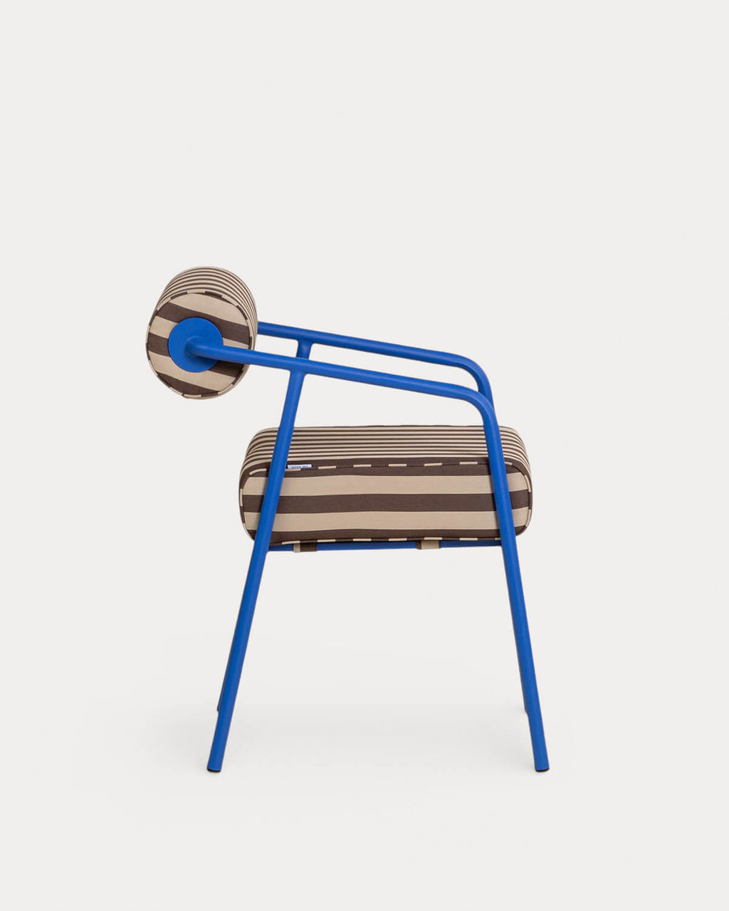 Mitha metal and fabric outdoor chair