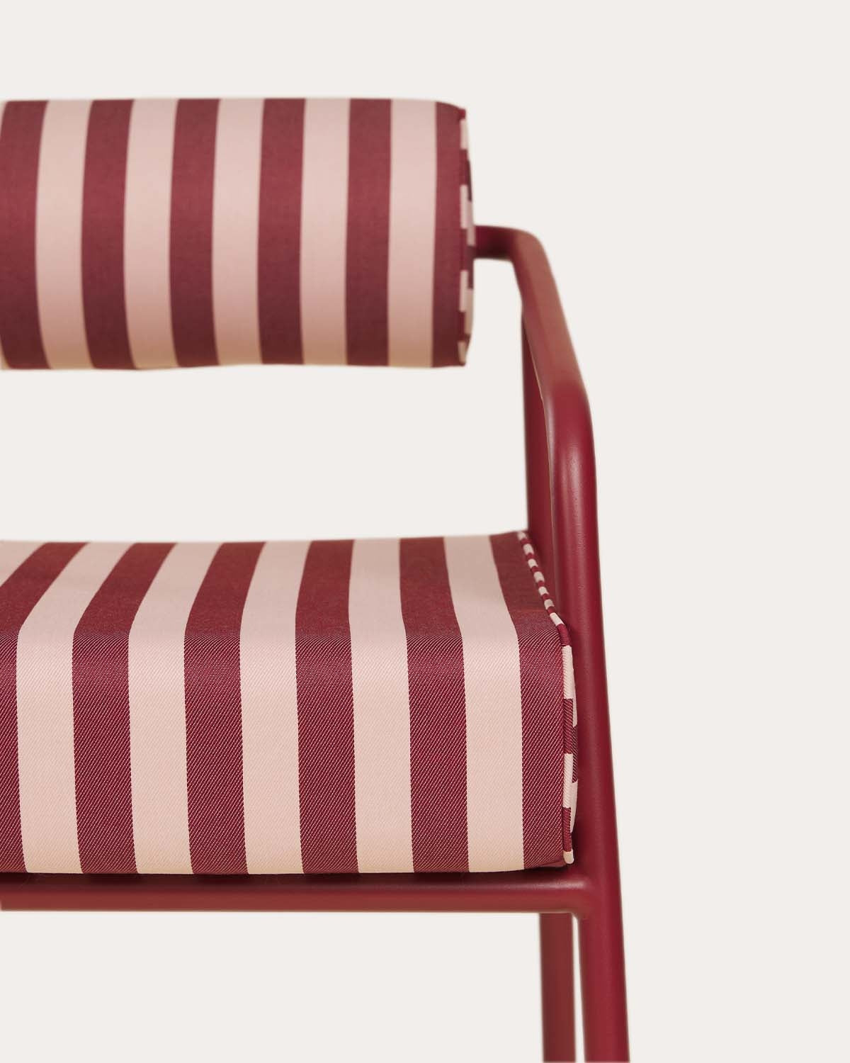 Mitha metal and fabric outdoor chair