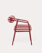 Mitha metal and fabric outdoor chair