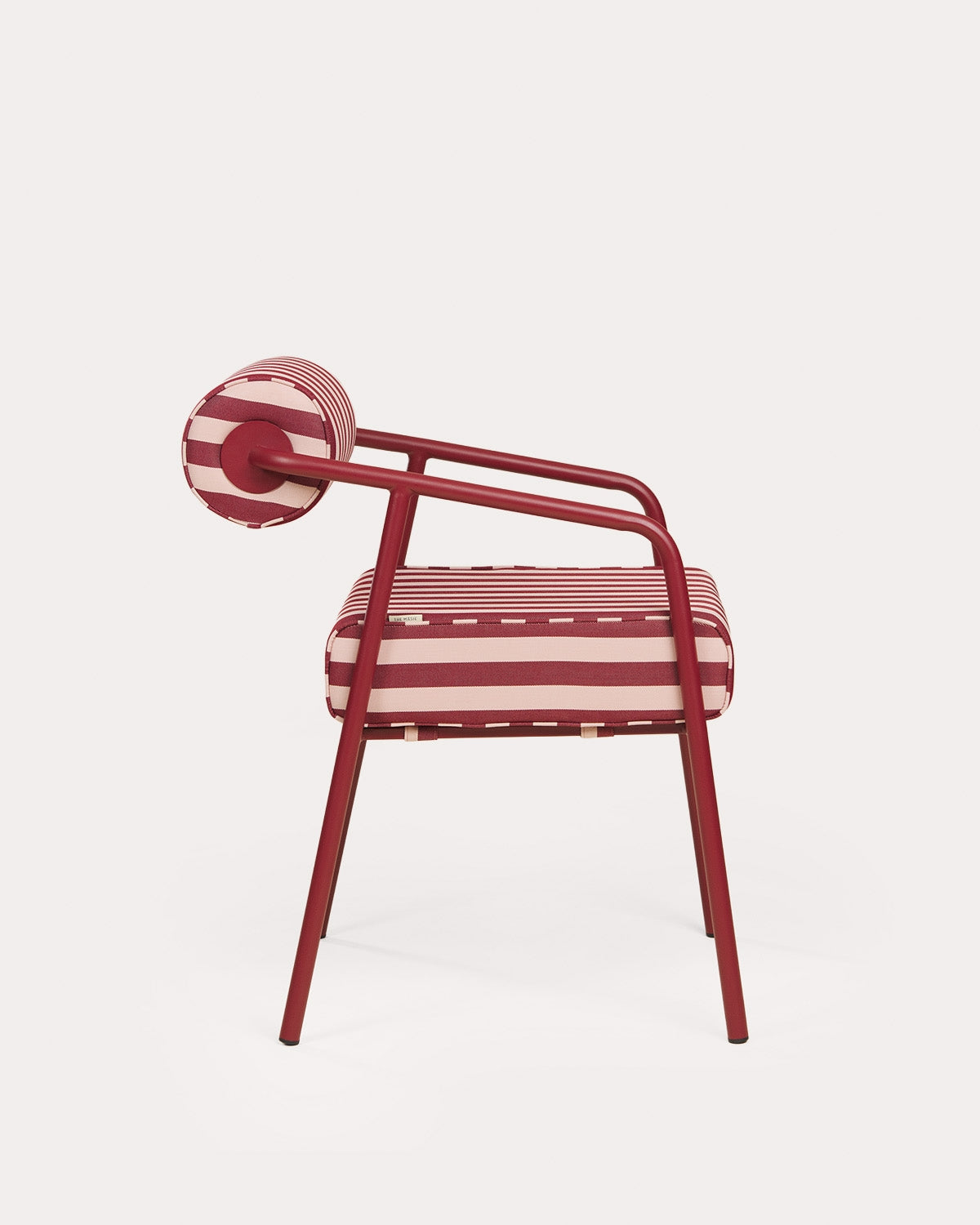 Mitha metal and fabric outdoor chair