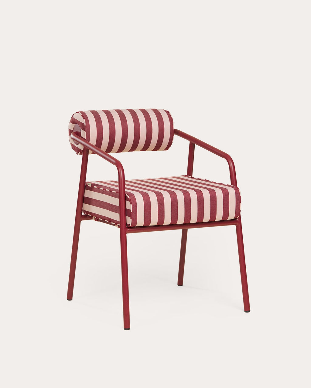 Mitha metal and fabric outdoor chair