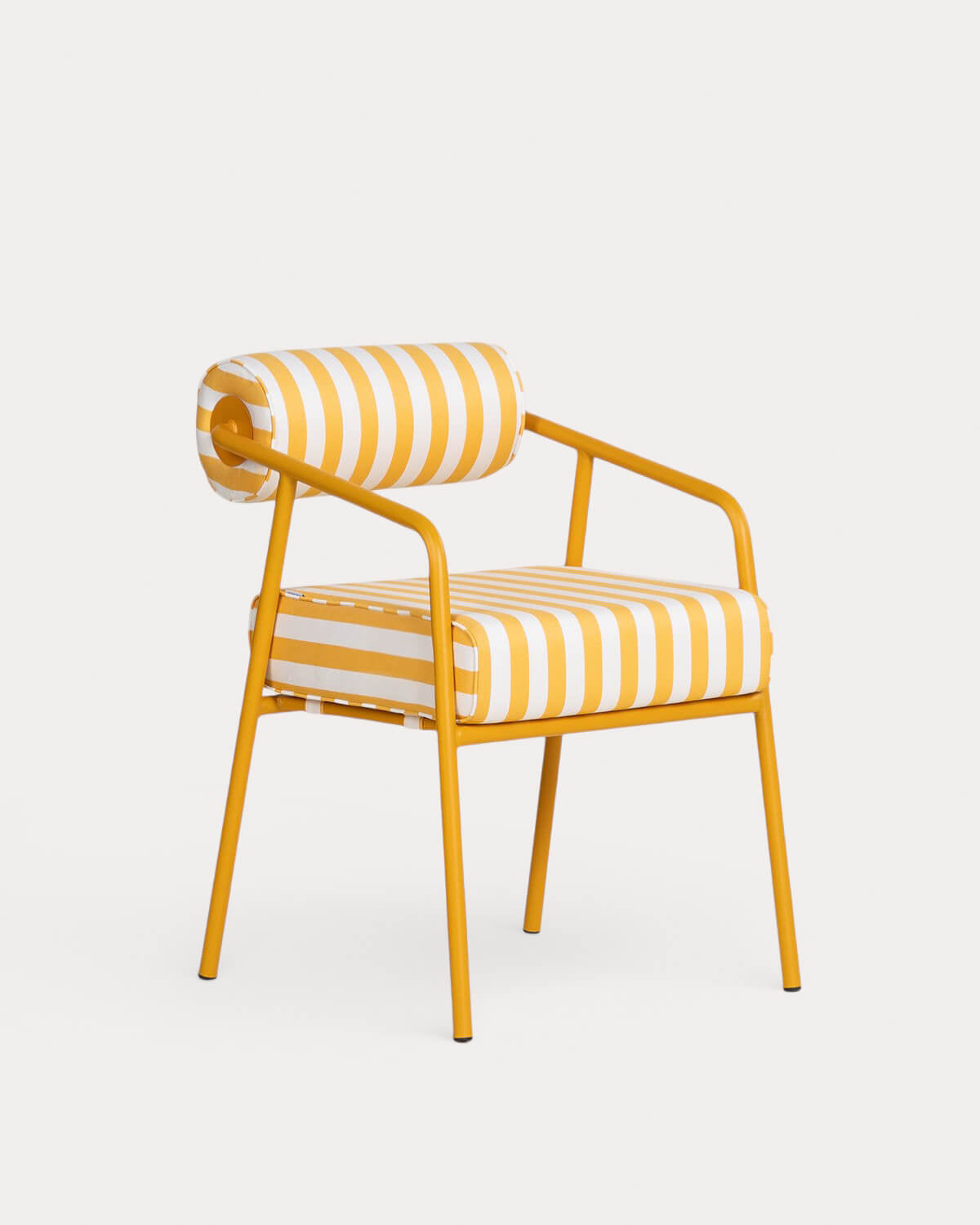 Mitha metal and fabric outdoor chair