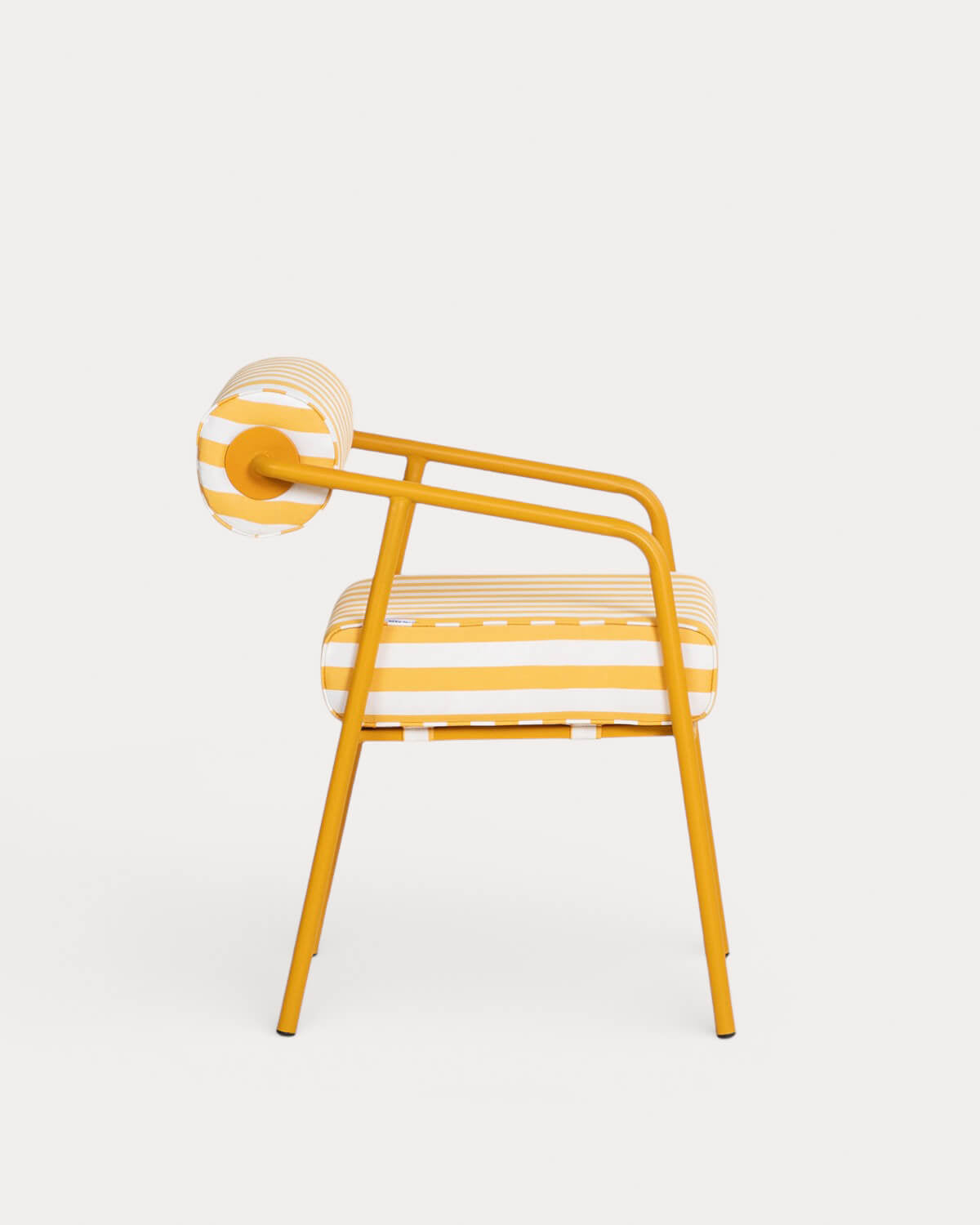 Mitha metal and fabric outdoor chair