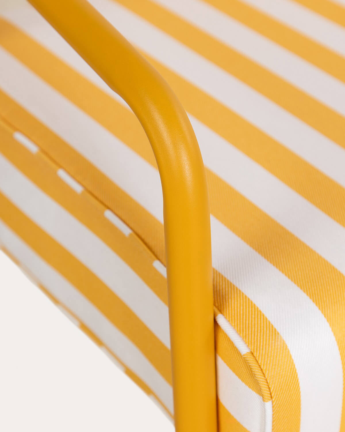 Mitha metal and fabric outdoor chair
