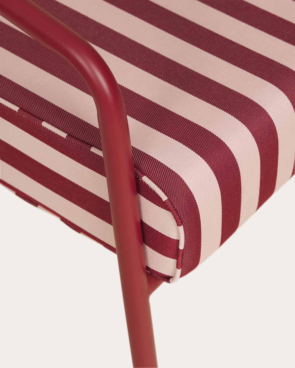 Mitha metal and fabric outdoor chair