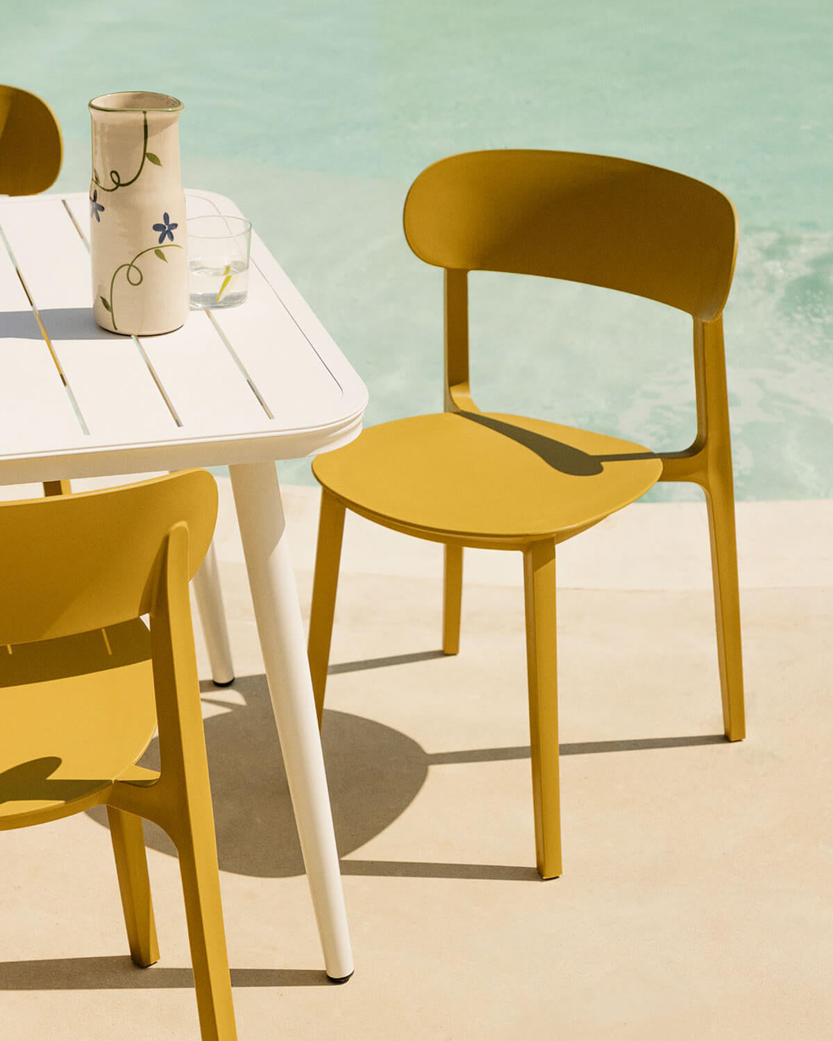 Briel polypropylene outdoor chair