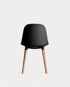 Reine outdoor chair in polypropylene and wood