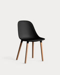 Reine outdoor chair in polypropylene and wood