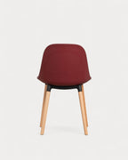 Reine outdoor chair in polypropylene and wood